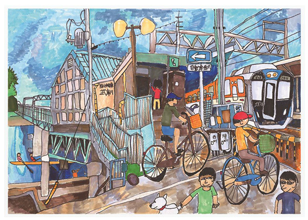 ぼくとわたしの阪神電車 みんなの絵を大募集 夏休みの自由研究にぴったり 阪神電車なぜ なに Book も配布 阪神電気鉄道株式会社 のプレスリリース
