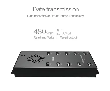 10ポート USBハブ 1