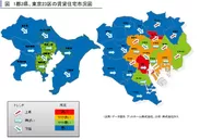 1都3県、東京23区の賃貸住宅市況図