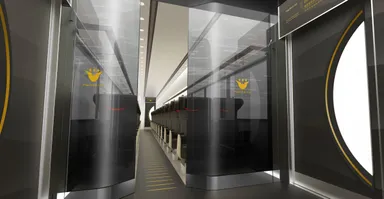 （仮称）京阪特急プレミアムカー (車内イメージ)