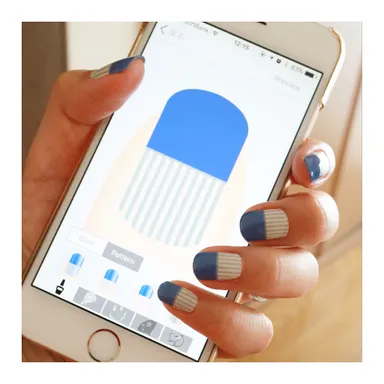 スマホで作るネイルシール『Naiseal(ネイシル)』