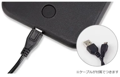 付属のUSBケーブル