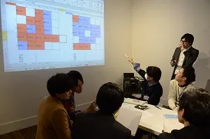 インターンシップの図書館