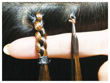 右がプルエクステ(R)