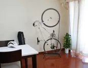 「veloline 自立式自転車専用スタンド」使用イメージ