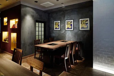 ボックス席の他、個室もございます。