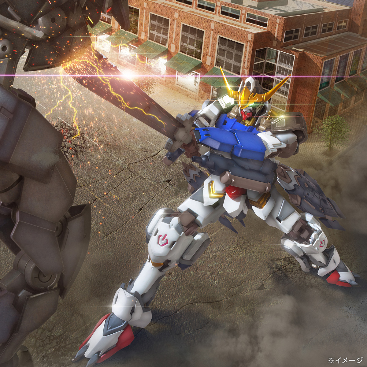 ハイレゾリューションモデル 機動戦士ガンダム 鉄血のオルフェンズ ガンダムバルバトス 100スケール 色分け済みプラモデル