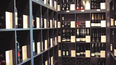 The Winery Tokyoの棚の様子