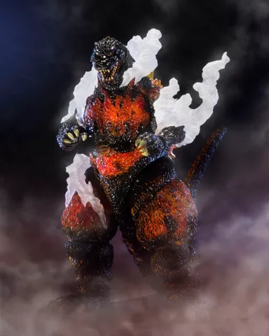 S.H.MonsterArts ゴジラ(1995) Ultimate Burning Ver.(8)　※画像はイメージです。　TM & (C)TOHO CO., LTD.
