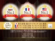 楽天市場 国内総合・フランス・アメリカ3冠達成