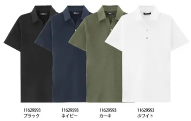 鹿の子ポロシャツ(M・L・XL)