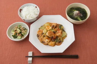 減塩夕食メニュー例