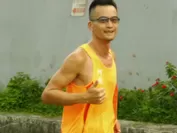 台湾ウルトラマラソンチャンピオン鄭揚展選手
