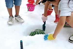 スペシャル宝さがしゲーム 開催時の様子