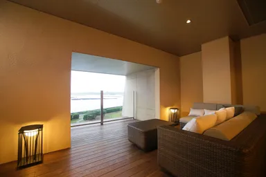 開放感のあるテラス