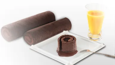 ショコラロールとアセロラジュース