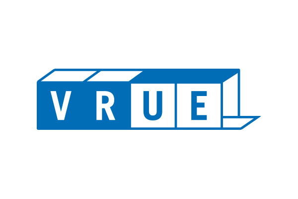 「VRUE」ロゴ