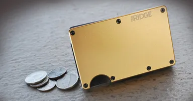 Aluminum Gold Cash Strap