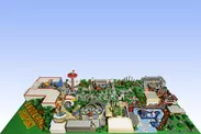 『LEGOLAND Japan』巨大ジオラマ全体