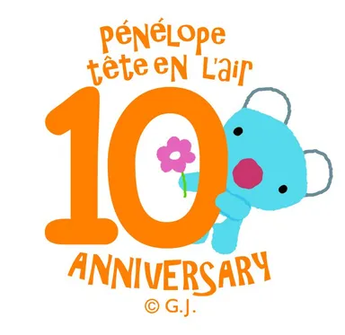 ペネロペ10周年ロゴ