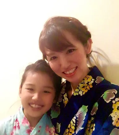 親子で浴衣メイクレッスン