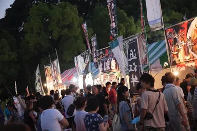 2015年の飲食ブースイメージ 1