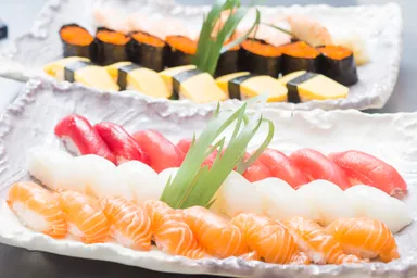 プロのお寿司と食べ比べができる