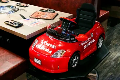 大人気のキッズカーを設置