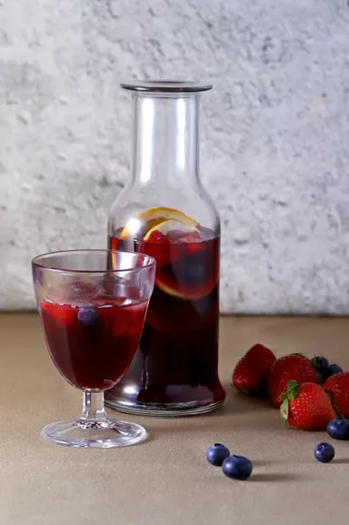 4種のベリーのサングリア