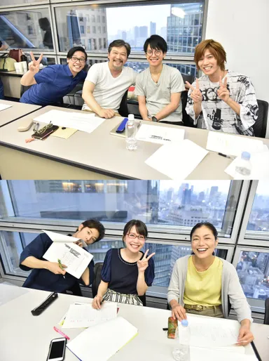 本読み稽古の様子