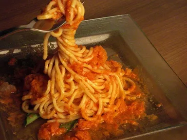 トリプルトマトのかき氷パスタ 5