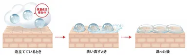 吸着保湿処方のメカニズム