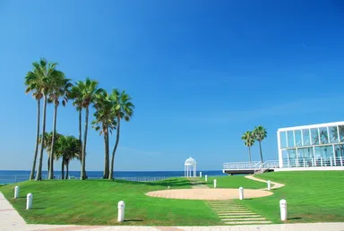 9月9日　シーサイドリビエラ　芝生