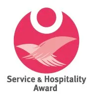 サービス・ホスピタリティ・アワード受賞ロゴ