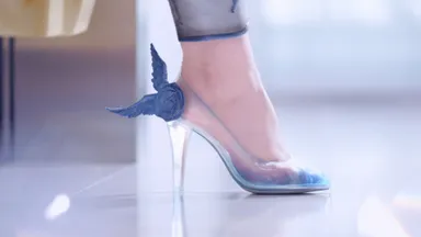 次はガラスの靴…？