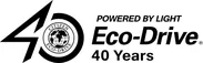 「エコ・ドライブ」40周年ロゴ