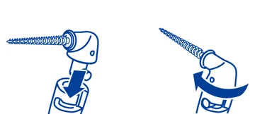 「デントヘルス歯間ブラシ」ブラシ部分