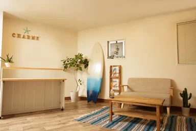 綺麗なサロン内