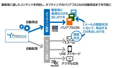 バリアブルDM連携ソリューションの概要