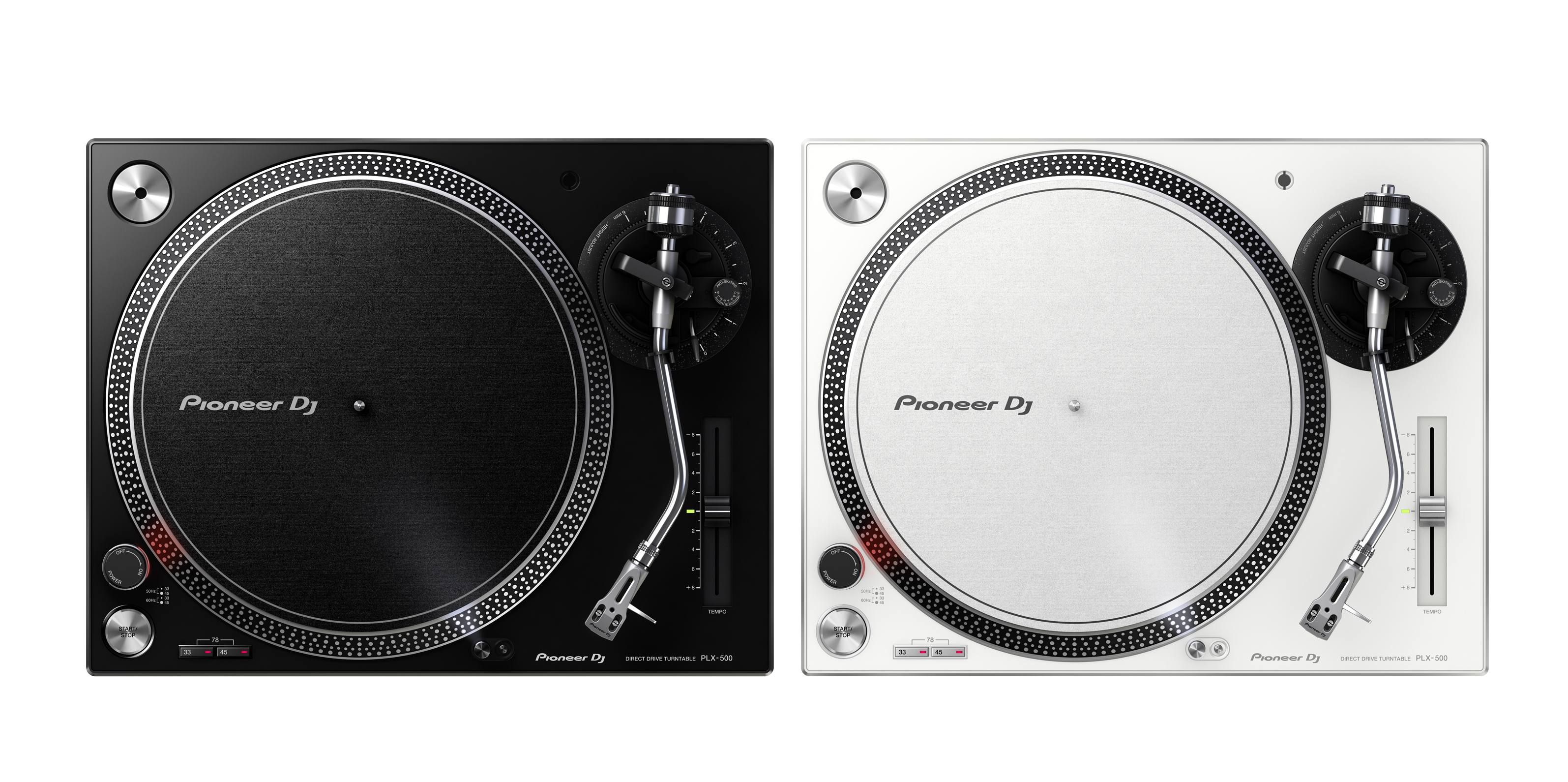 日本産】 Pioneer DJ ダイレクトドライブターンテーブル PLX-500-W