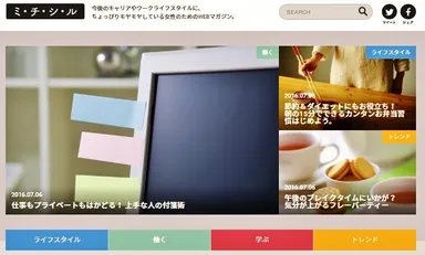 WEBマガジン「ミ・チ・シ・ル」
