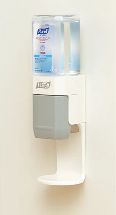 ゴージョー IHS-NESシールド(オプション)設置例