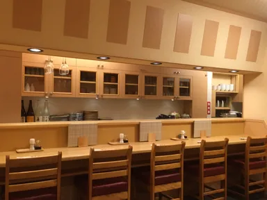店内カウンター席