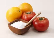 「塩オレンジトマト」素材