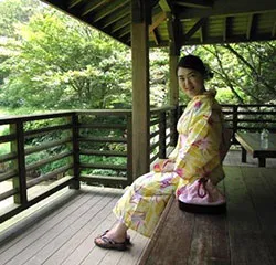 浴衣で散策 イメージ