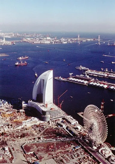 開業前のみなとみらい