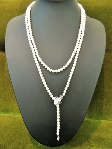 アコヤクリップネックレス