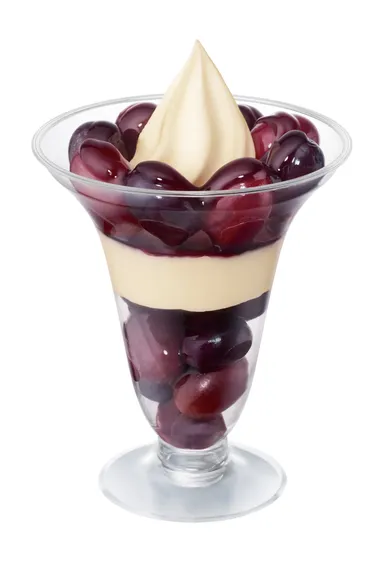 「まるごとぶどうパフェ」