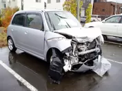 事故に遭った車の例