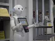 銀行受付ロボット 本体